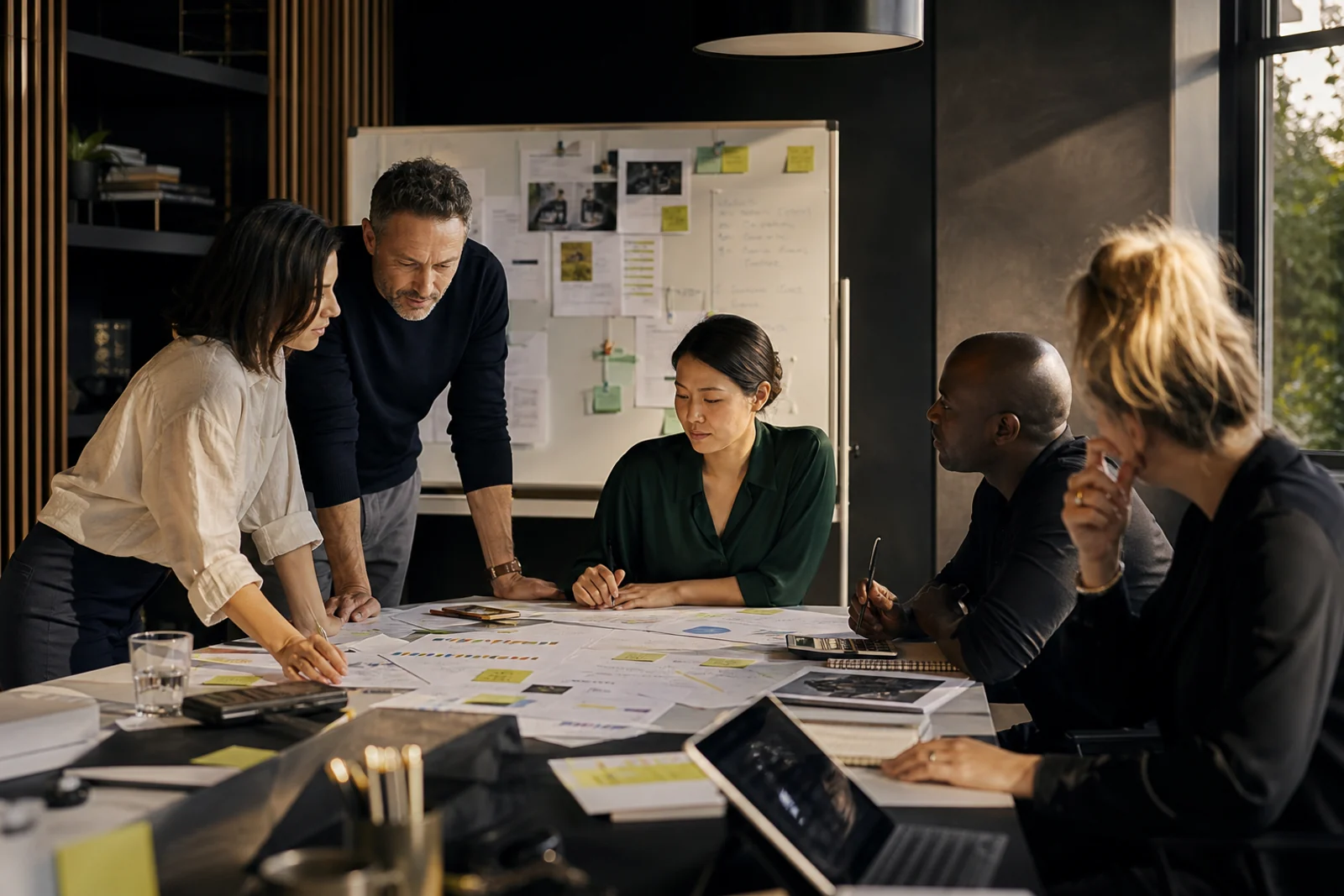 Adult founders and operators testing a venture model during an applied Foundry Academy working session